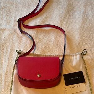 Longchamp Red Crossbody Bag